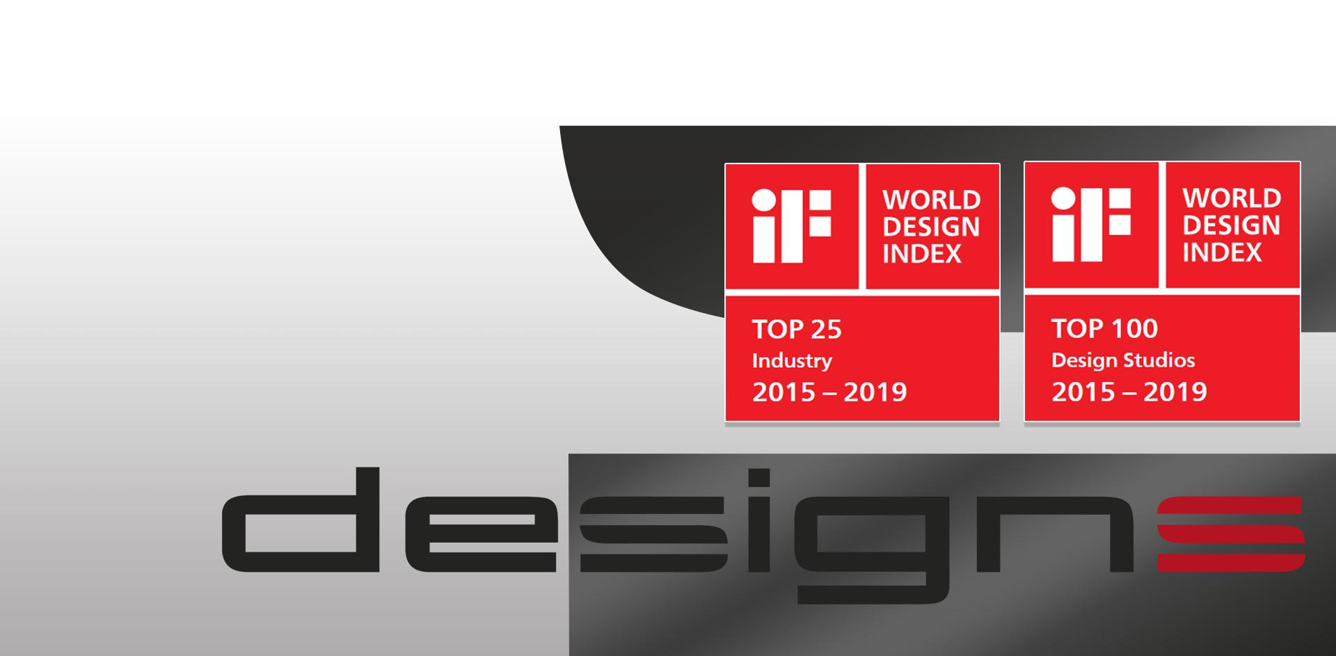 designship GmbH - Produktdesign - Industriedesign - Interfacedesign - product design - industrial design - interface design - iF world design index - Top 25 Industry - Top 100 design studios worldwide - we love design