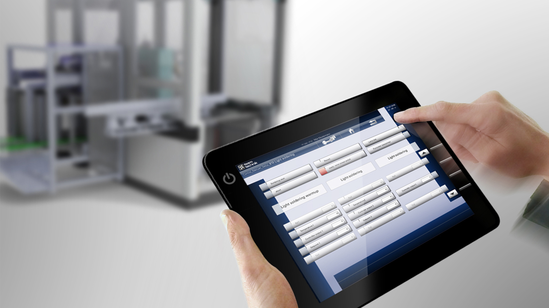 With a revision of the level structure and intuitive user guidance, the new conception of the user interface for machines from the solar and medical sectors of the teamtechnik company enables diverse use in function-specific environments. teamtechnik - GUI - graphic user interface - designship GmbH - product design - industrial design - machine design - interface design - iF world design index - Top 25 Industry - Top 100 design studios worldwide - we love design