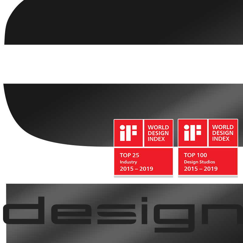 designship GmbH - Produktdesign - Industriedesign - Interfacedesign - product design - industrial design - interface design - iF world design index - Top 25 Industry - Top 100 design studios worldwide - we love design