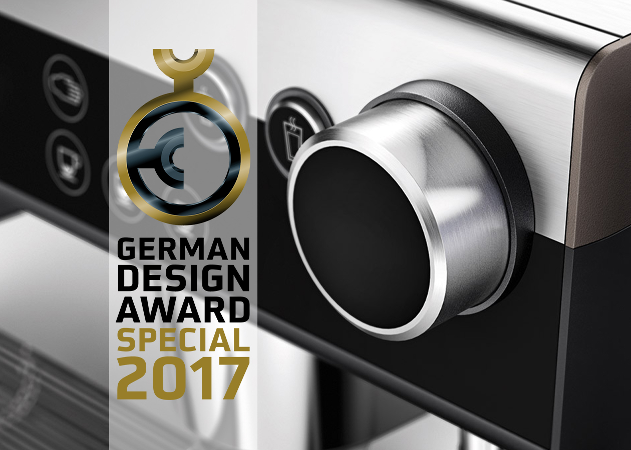 Excellent again! WMF espresso receives the rare "German Design Award - Special Mention" Halbautomat - Siebträger - Kaffemaschine - WMF espresso - semi-automatic - portafilter - coffee machine - German Design Award 2017 - Special Mention - Designpreis - design award - designship GmbH - Produktdesign - Industriedesign - Interfacedesign - product design - industrial design - interface design - iF world design index - Top 25 Industry - Top 100 design studios worldwide - we love design